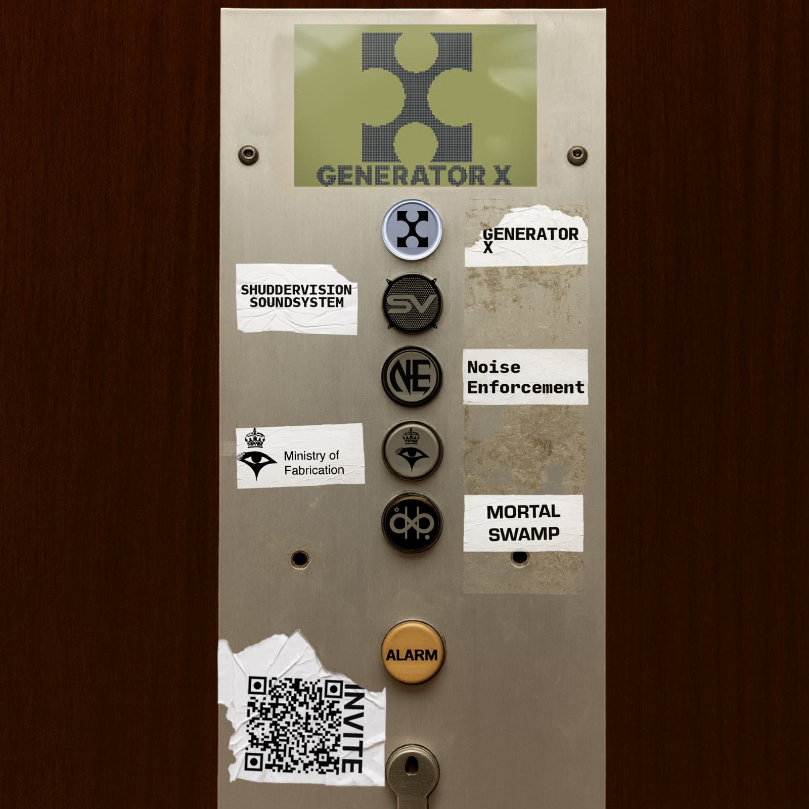 Generator X elevator poster