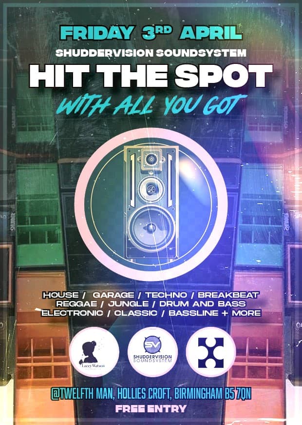 Bank Holiday Friday Warmer flyer detail